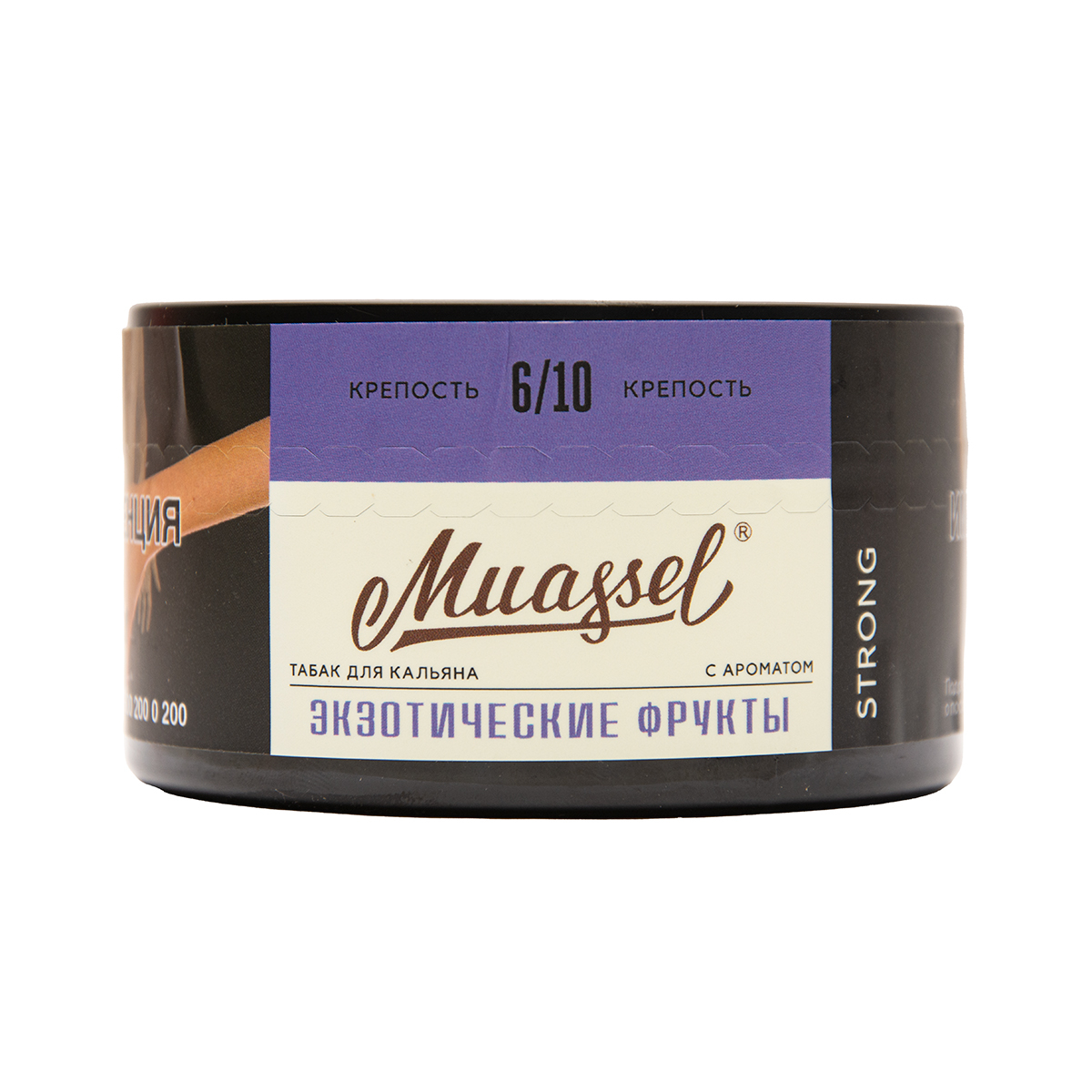 Табак Muassel Strong  Экзотические Фрукты 200 грамм