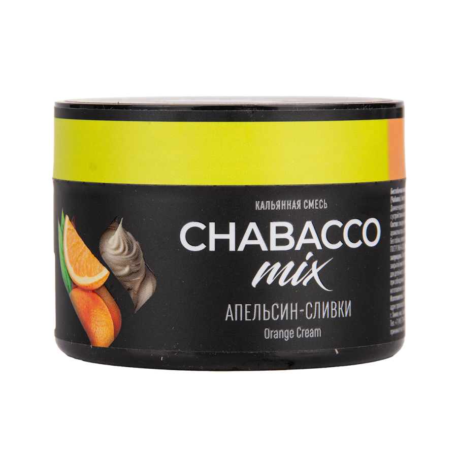 Бестабачная смесь Chabacco Mix Medium Orange Cream 40 грамм