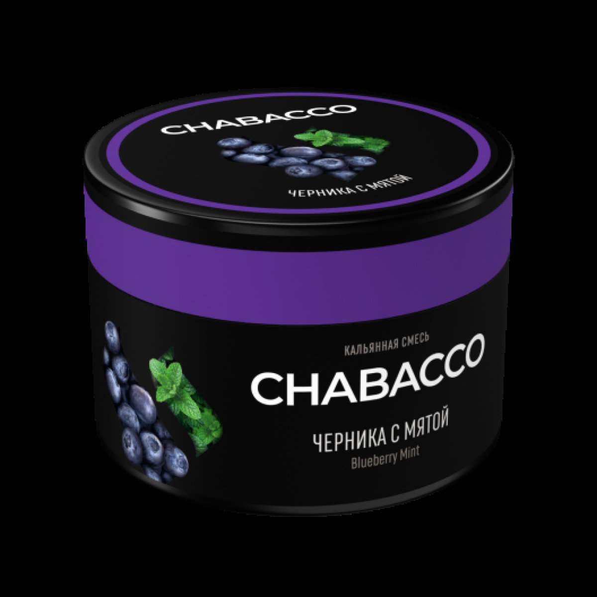 Смесь Chabacco Blueberry Mint Черника С Мятой  Medium 40 грамм