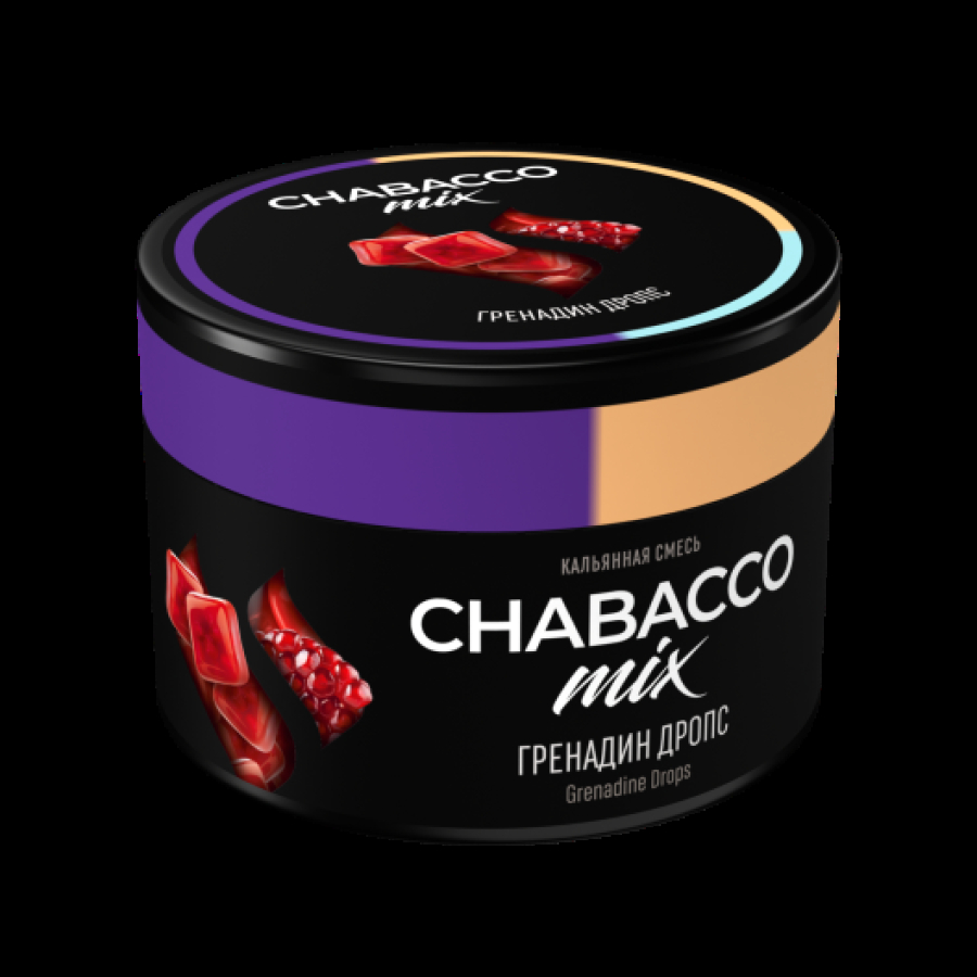 Смесь Chabacco Mix Grenadine Drops Гренадин Дропс  Medium 40 грамм