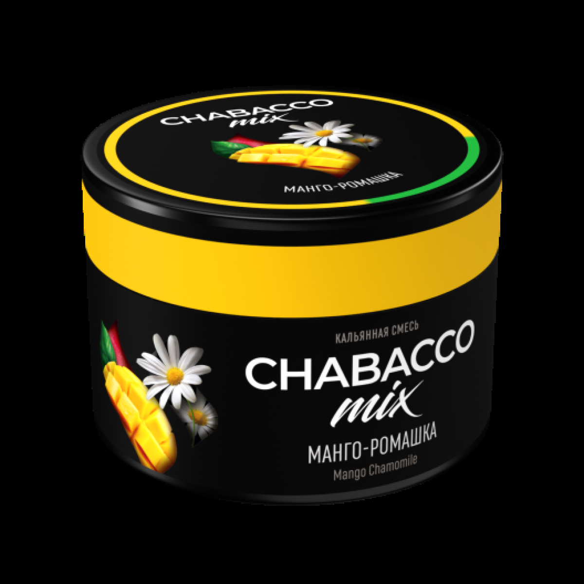 Смесь Chabacco Mix Mango Camomile Манго Ромашка  Medium 40 грамм