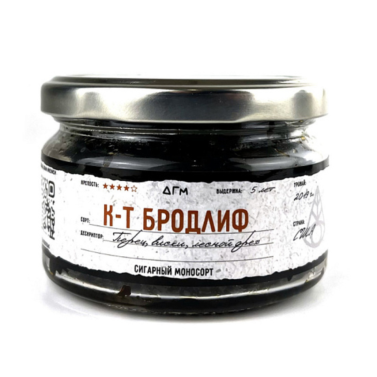 Табак Dogma Коннектикут Бродлиф Перец Виски Лесной Орех 80 грамм