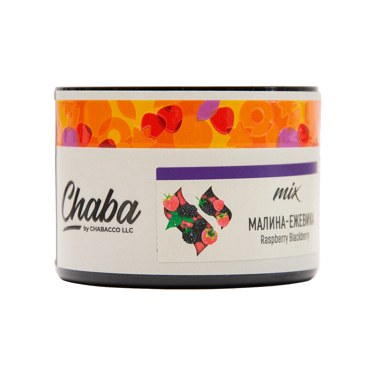 Безникотиновая смесь Chaba Mix Raspberry Blackberry Nicotine Free 40 грамм