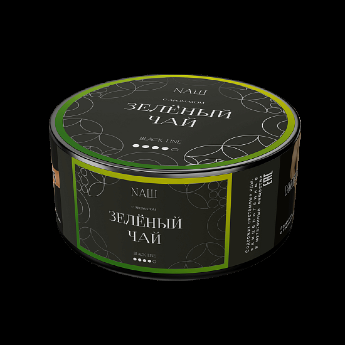 Табак Nаш Black Зелёный Чай 100 грамм