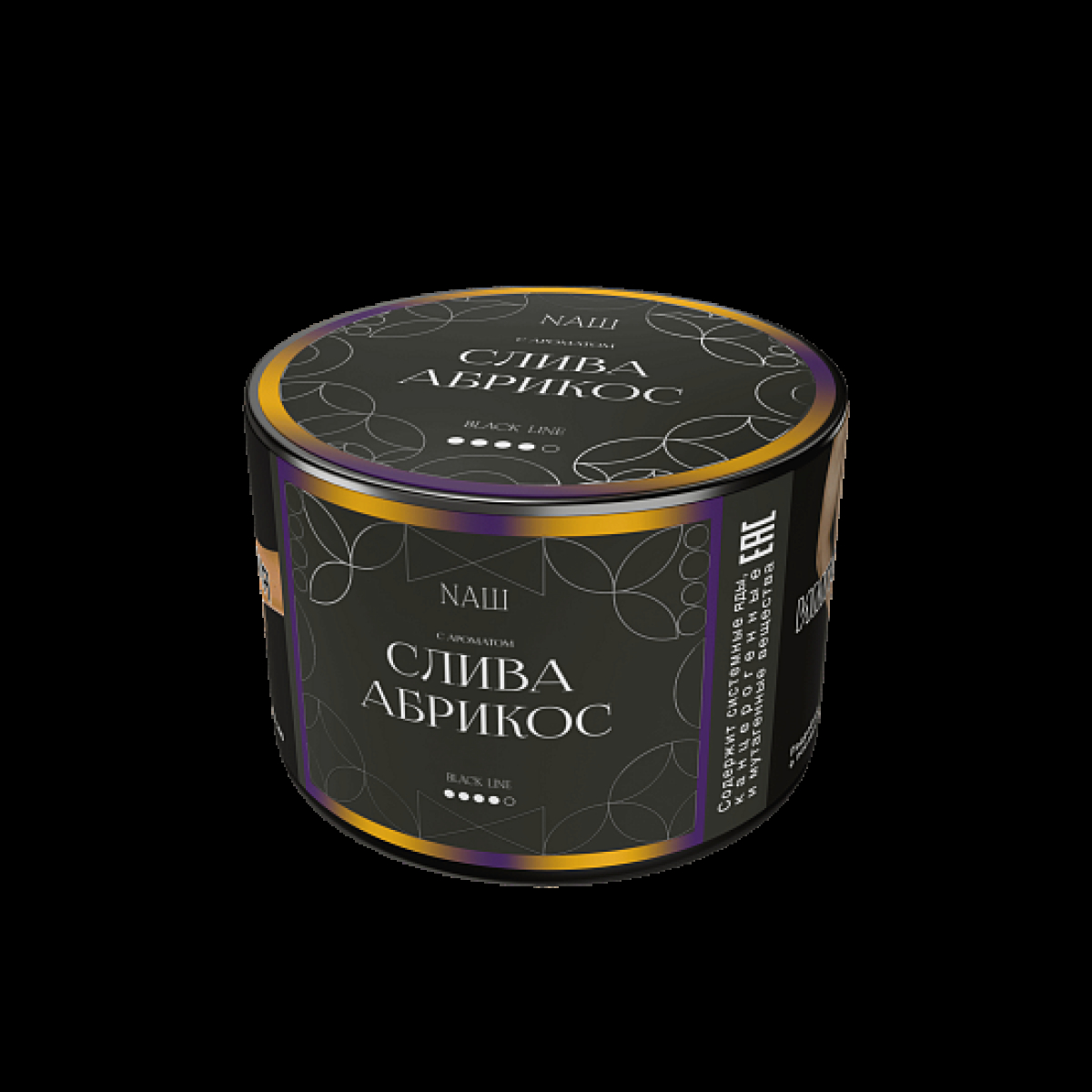 Табак Nаш Black Слива Абрикос 40 грамм