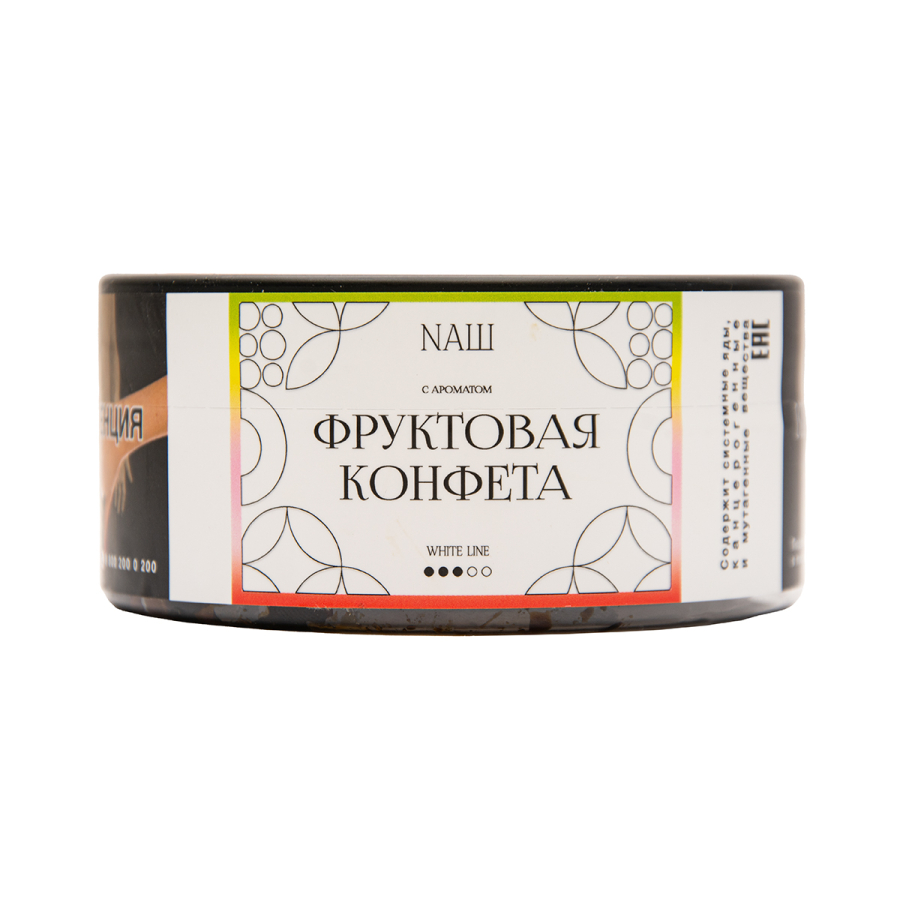 Табак NАШ White Фруктовая Конфета 100 грамм