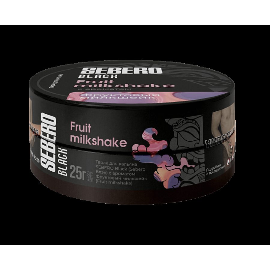 Табак Sebero Black Fruit Milkshake 25 грамм