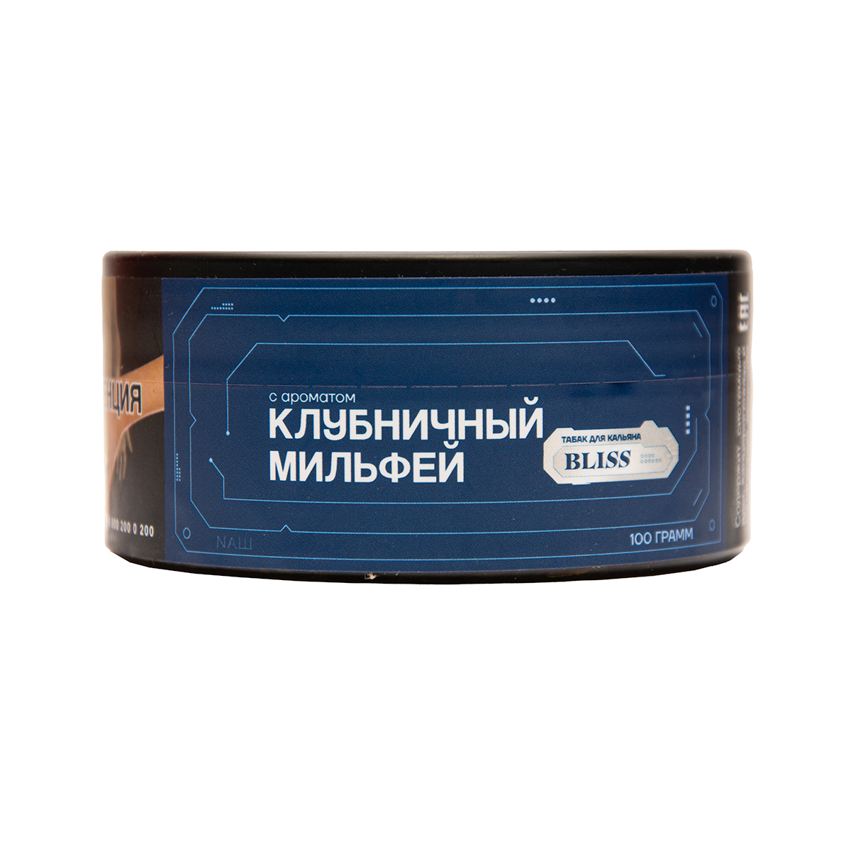 Табак BLISS Клубничный Милфей 100 грамм