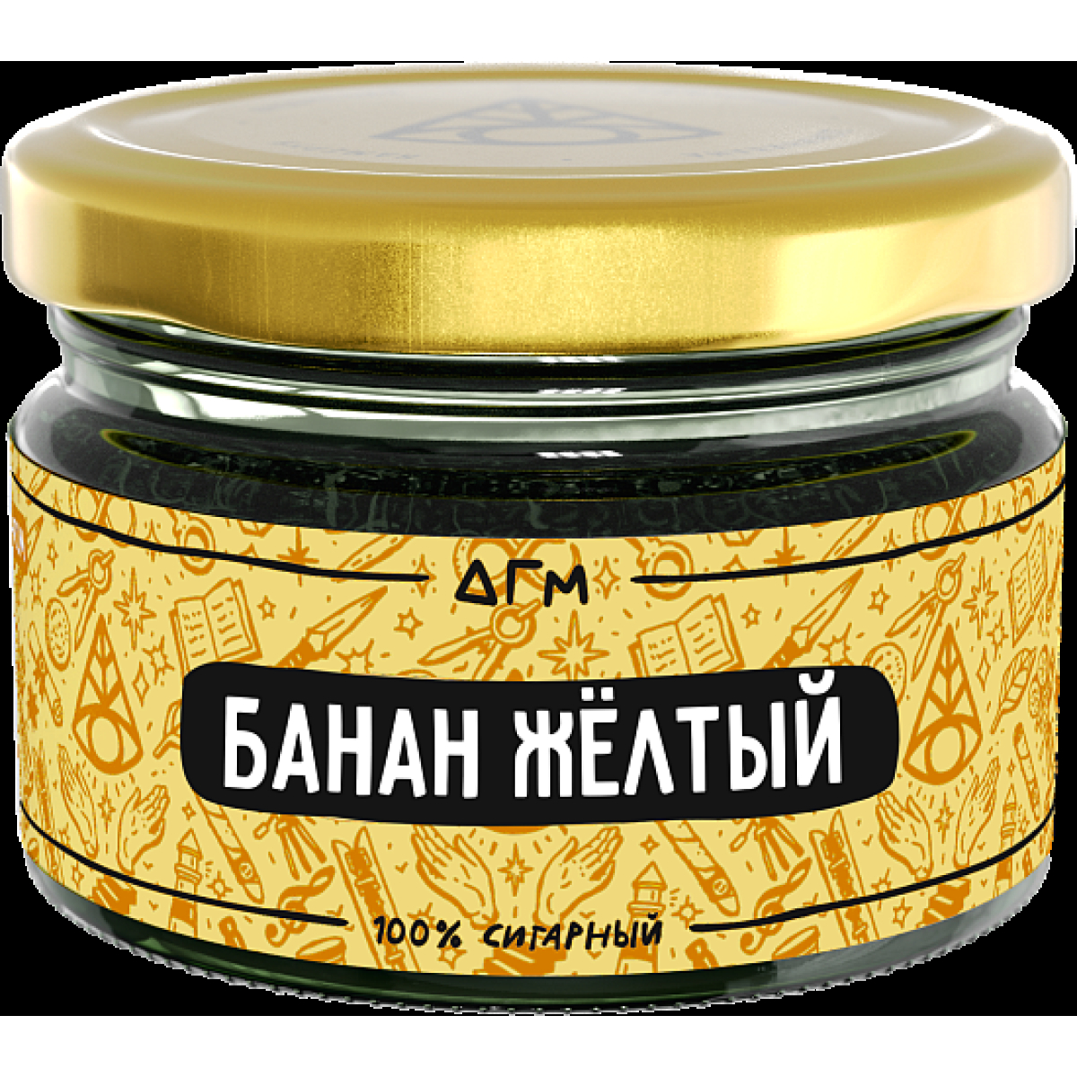 Табак Dogma Банан Жёлтый 80 грамм