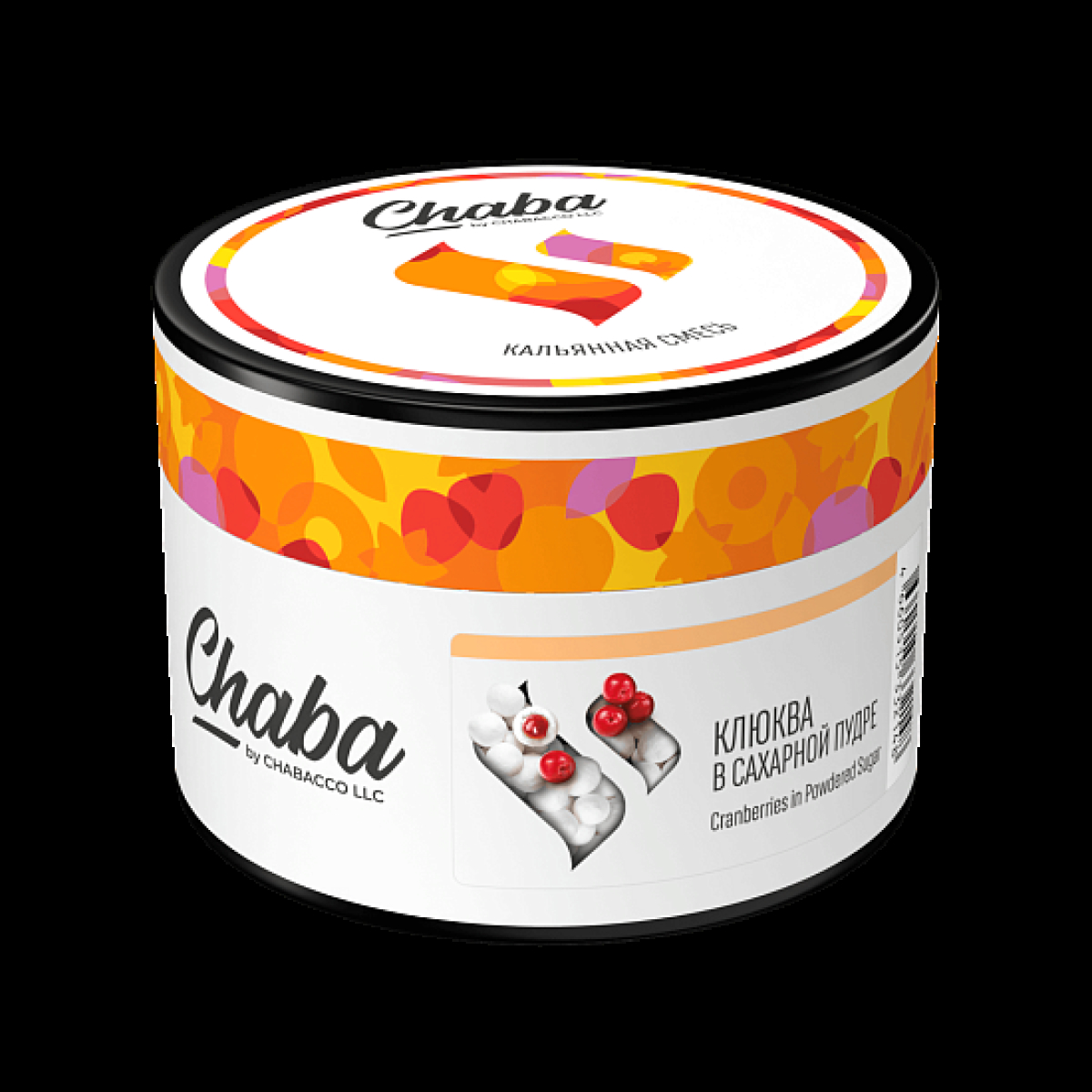 Безникотиновая смесь Chaba Cranberries In Powdered Sugar Клюква В Сахарной Пудре 40 грамм