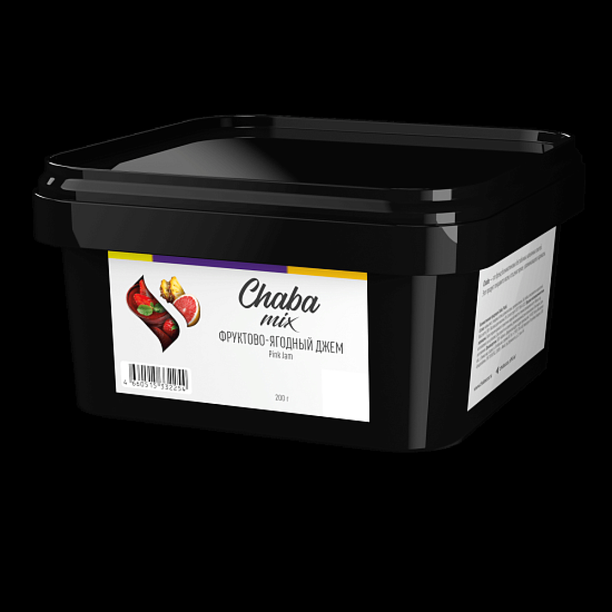 Безникотиновая смесь Chaba Mix Pink Jam Фруктово Ягодный Джем 200 грамм