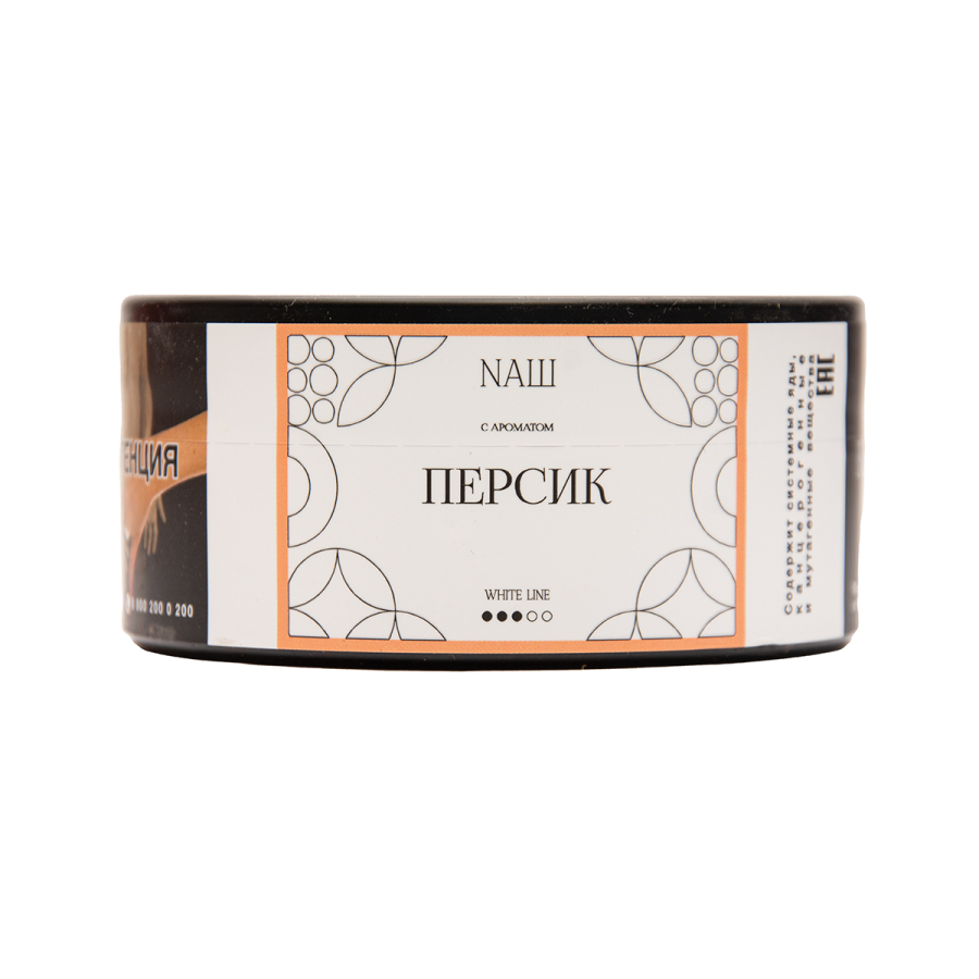 Табак NАШ White Персик 100 грамм