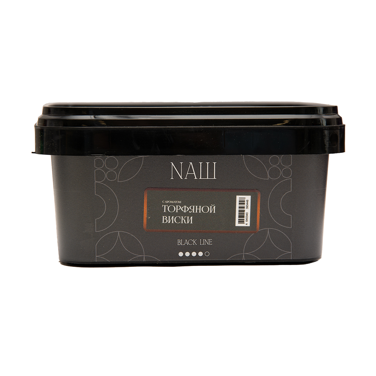 Табак NАШ Black Торфяной Виски 200 грамм