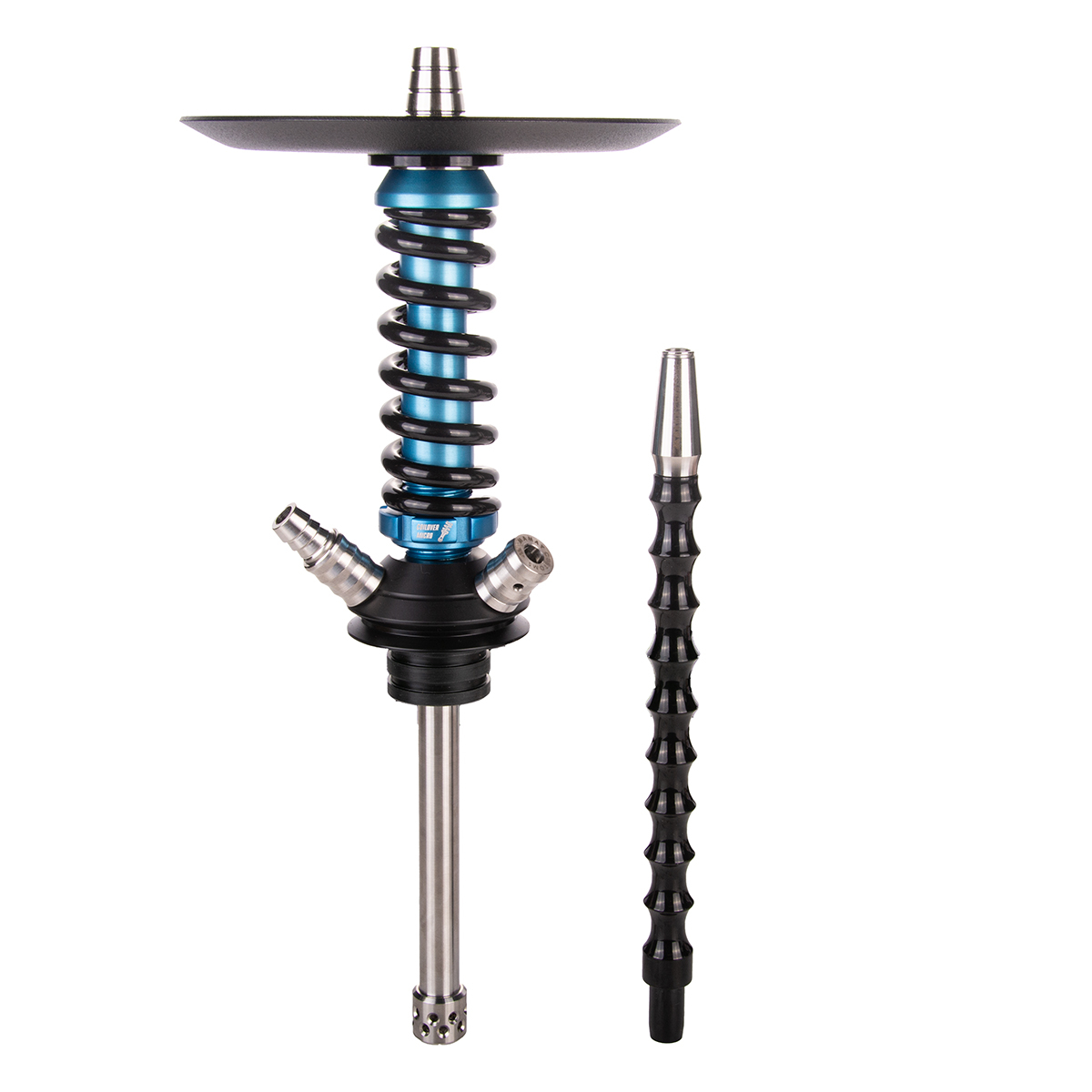 Кальян Mamay Customs Coilover Micro  Голубой Чёрный