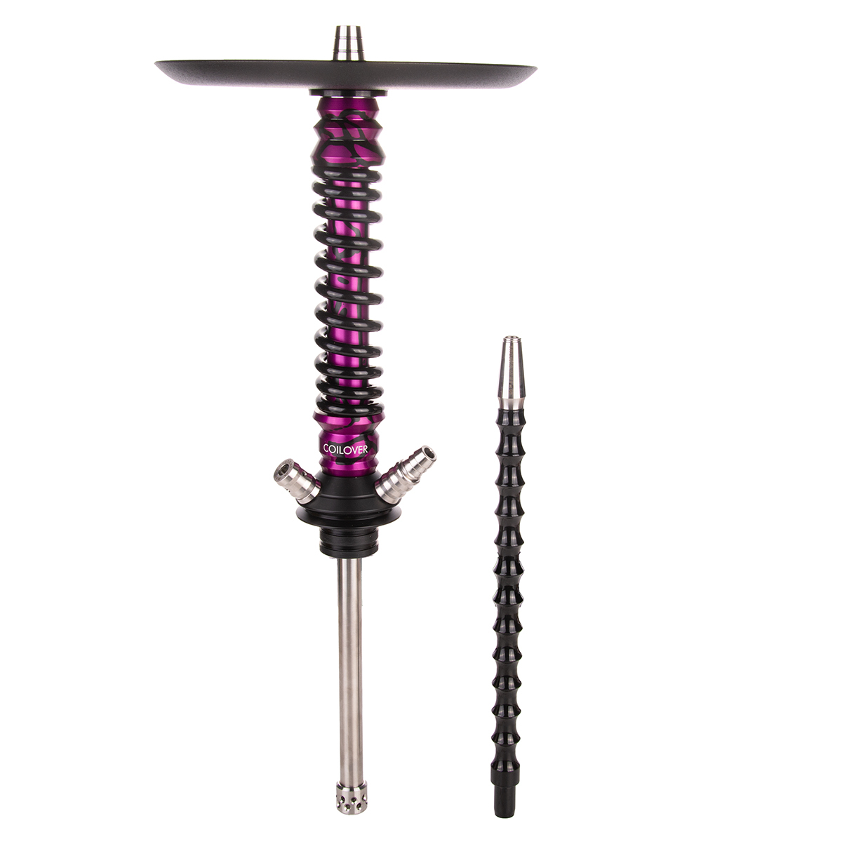 Кальян Mamay Customs Coilover Mini  Пурпурный Сплеш Чёрный