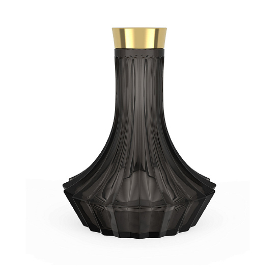 Колба Alpha Hookah Craft Twistlock На Резьбе Тонированная  Gold