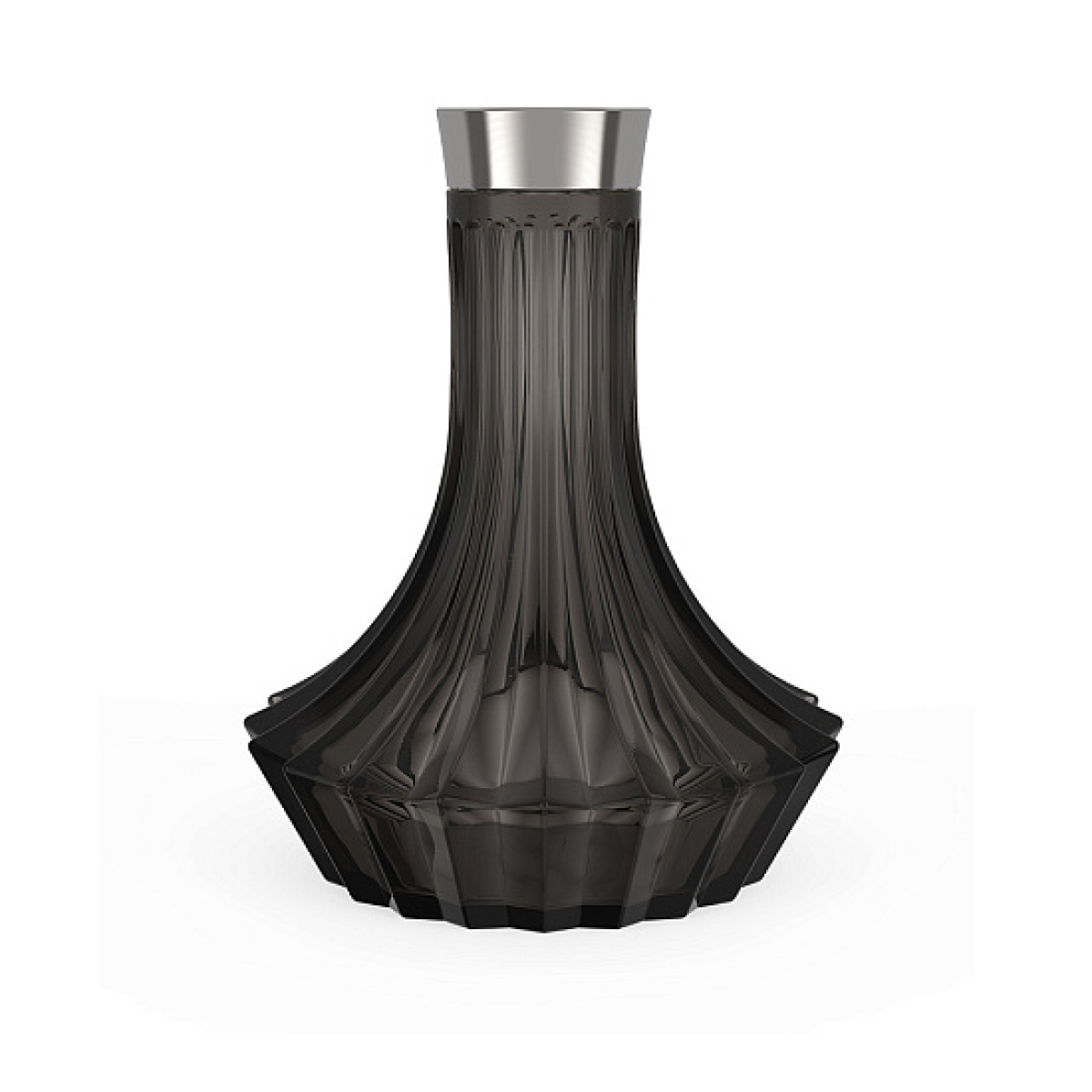 Колба Alpha Hookah Craft Twistlock На Резьбе Тонированная  Silver