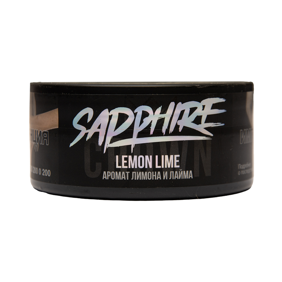 Табак Sapphire Crown Lemon Lime 100 грамм