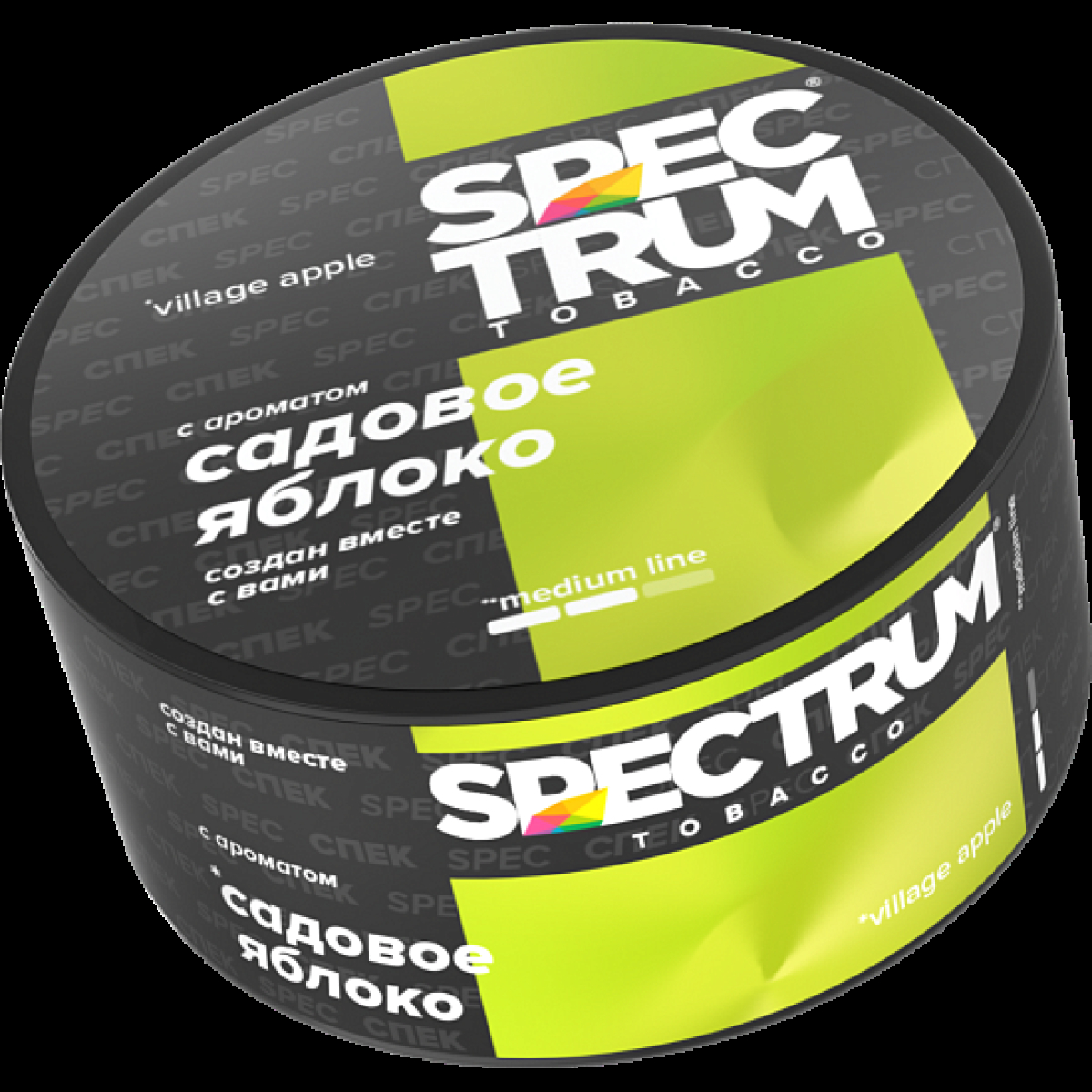 Табак Spectrum Medium Line Village Apple 25 грамм