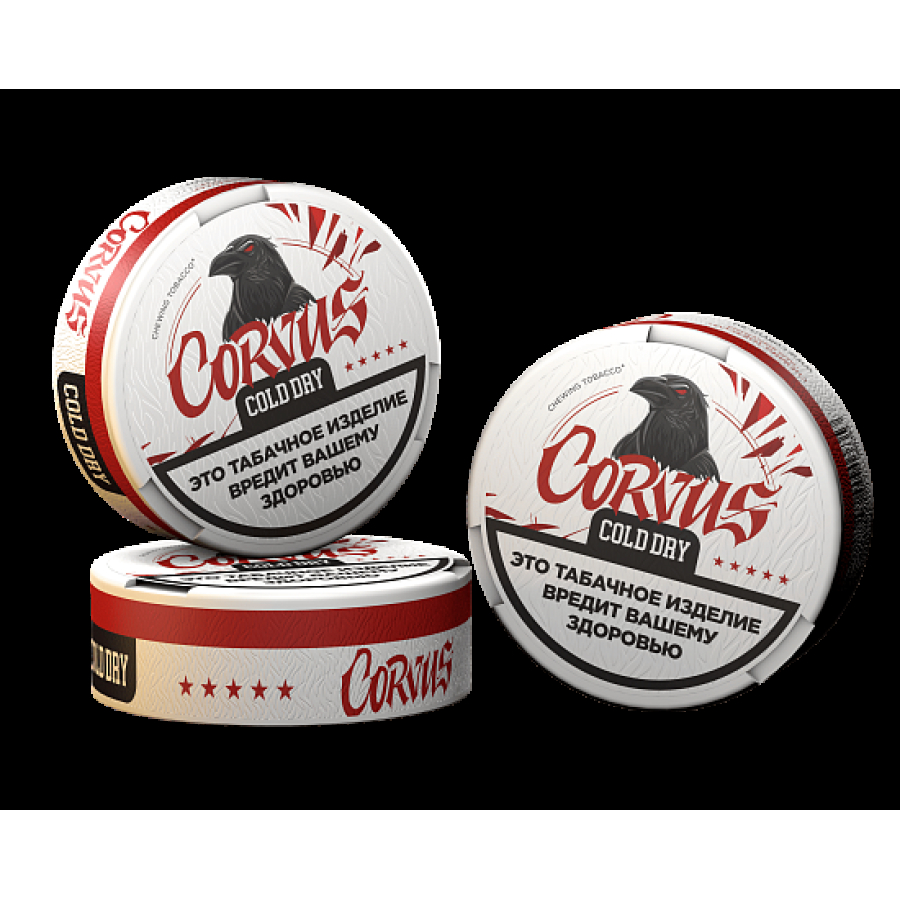 Жевательный табак Corvus Strong Cold Dry