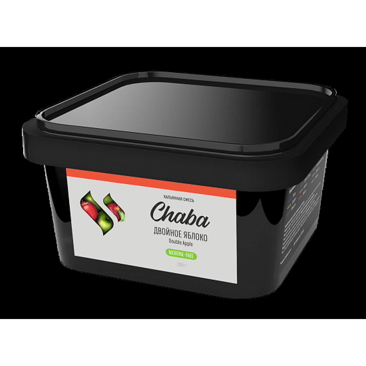 Безникотиновая смесь Chaba Double Apple Двойное Яблоко 200 грамм
