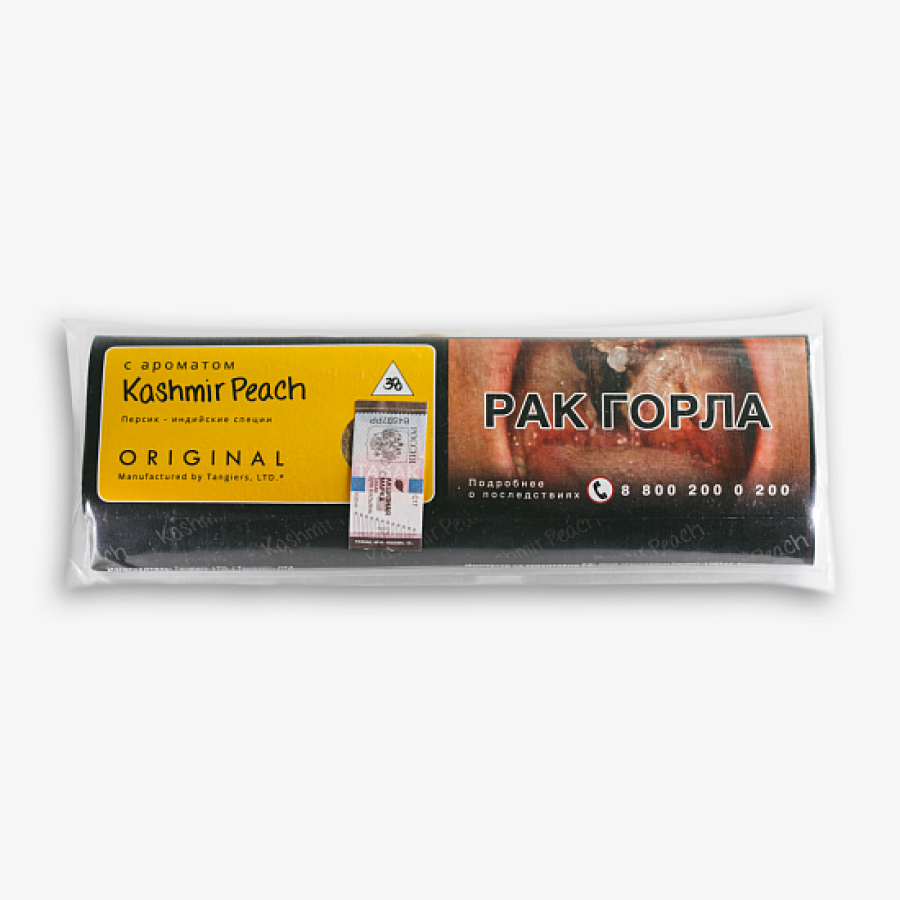 Табак Tangiers Kashmir Peach Персик Кашмир 100 грамм