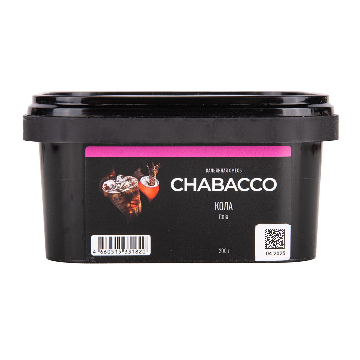 Бестабачная смесь Chabacco Medium Cola 200 грамм