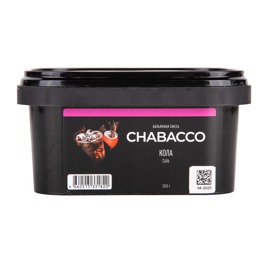 Бестабачная смесь Chabacco Medium Cola 200 грамм