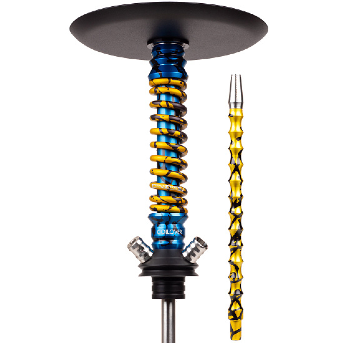 Кальян Mamay Customs Coilovers Mini Special Anod Blue Splash Gold