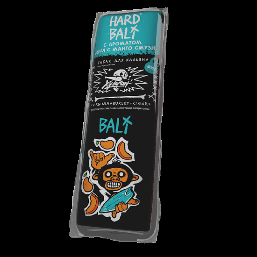 Табак Хулиган Hard Bali Дыня С Манго Смузи 200 грамм