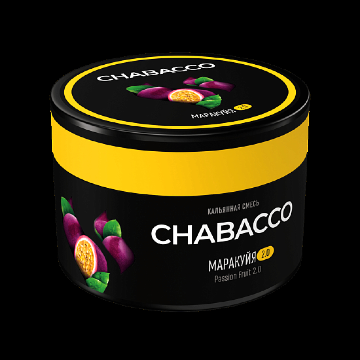 Бестабачная смесь Chabacco Passion Fruit 2.0 Маракуйя 2.0 Medium 40 грамм