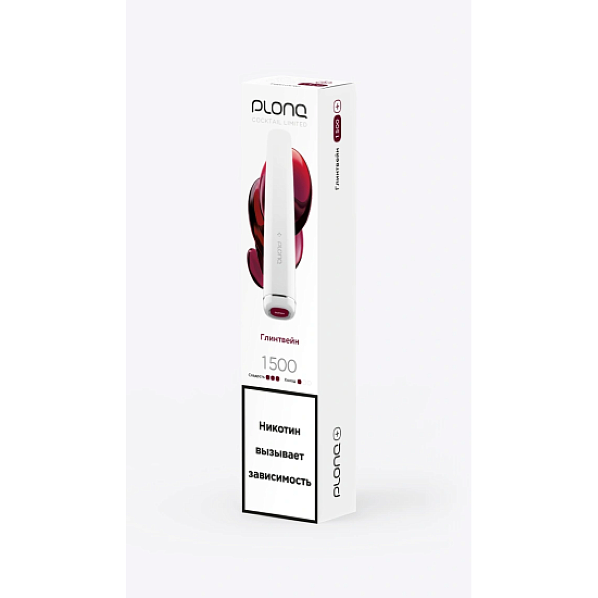 Электронка Plonq Plus Cocktail Глинтвейн 1500 затяжек