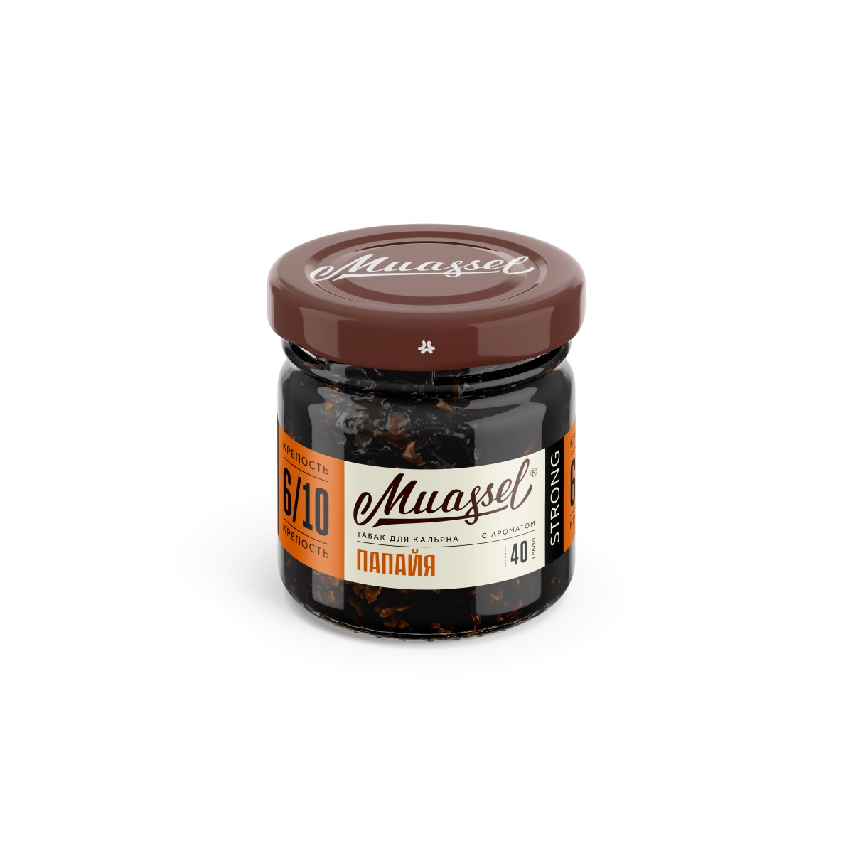 Табак Muassel Extra Strong Папайя 40 грамм