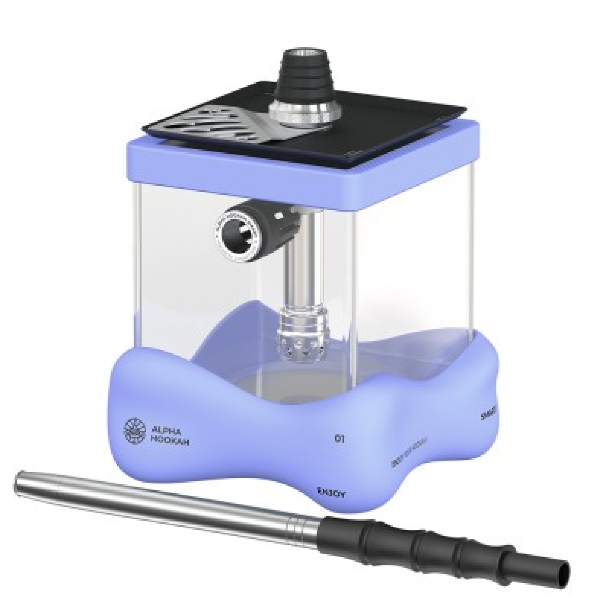 Кальян Alpha Hookah Smart Bubble Blue