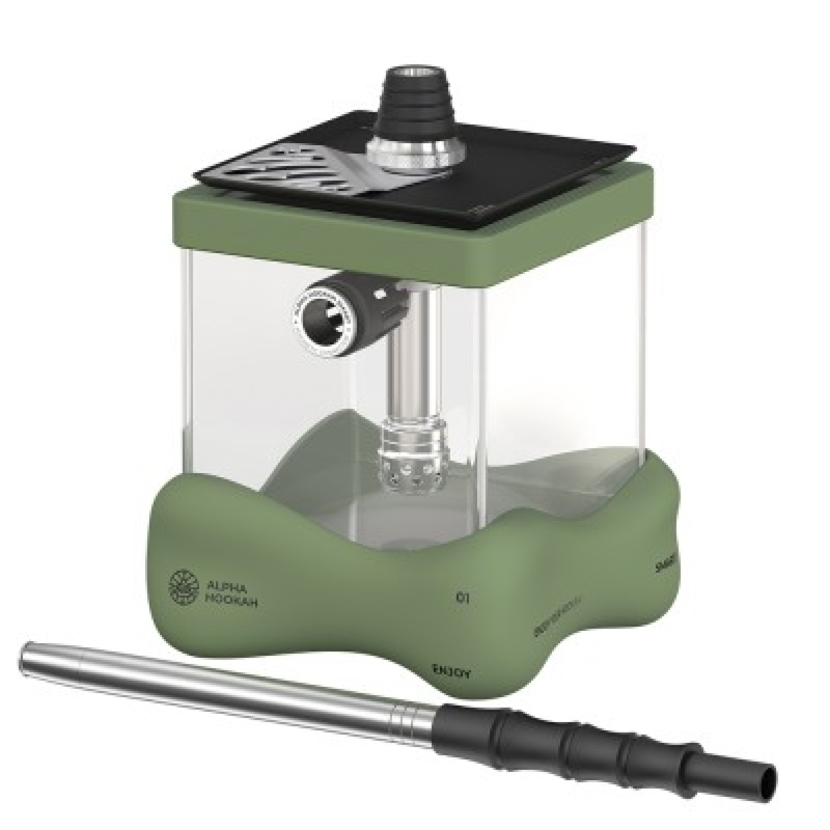 Кальян Alpha Hookah Smart Bubble Green