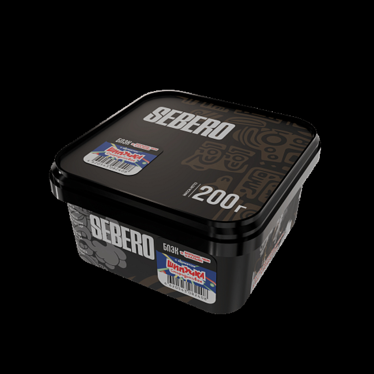 Табак Sebero Black Бчк Смородиновая Шипучка 200 грамм