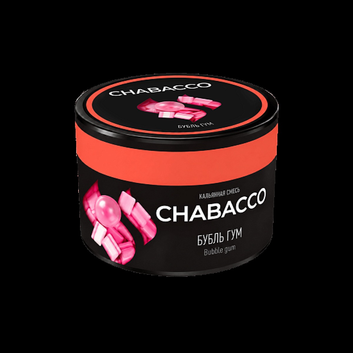 Бестабачная смесь Chabacco Bubble Gum Бубль Гум Medium 40 грамм