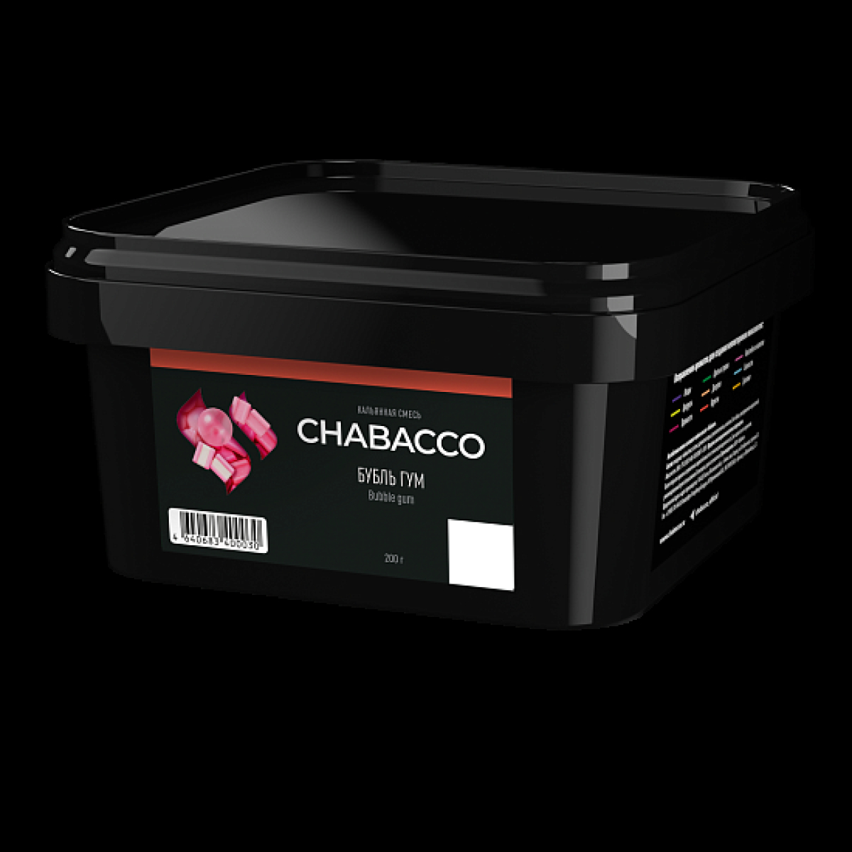Бестабачная смесь Chabacco Bubble Gum Бубль Гум Medium 200 грамм