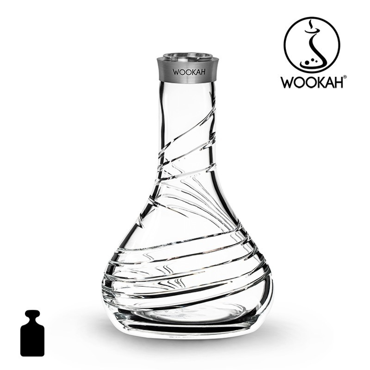 Колба Wookah Tornado Click (Прозрачный)