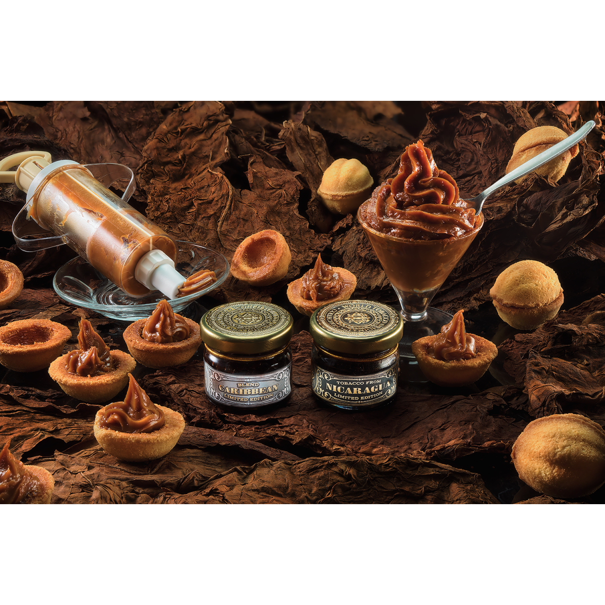 Табак WTO CARIBBEAN BLEND CB14 Крем Карамель 20 грамм