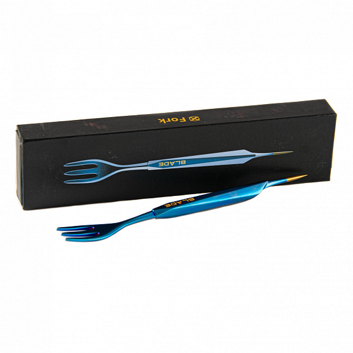 Вилка-шило Blade Hookah Blue Matte